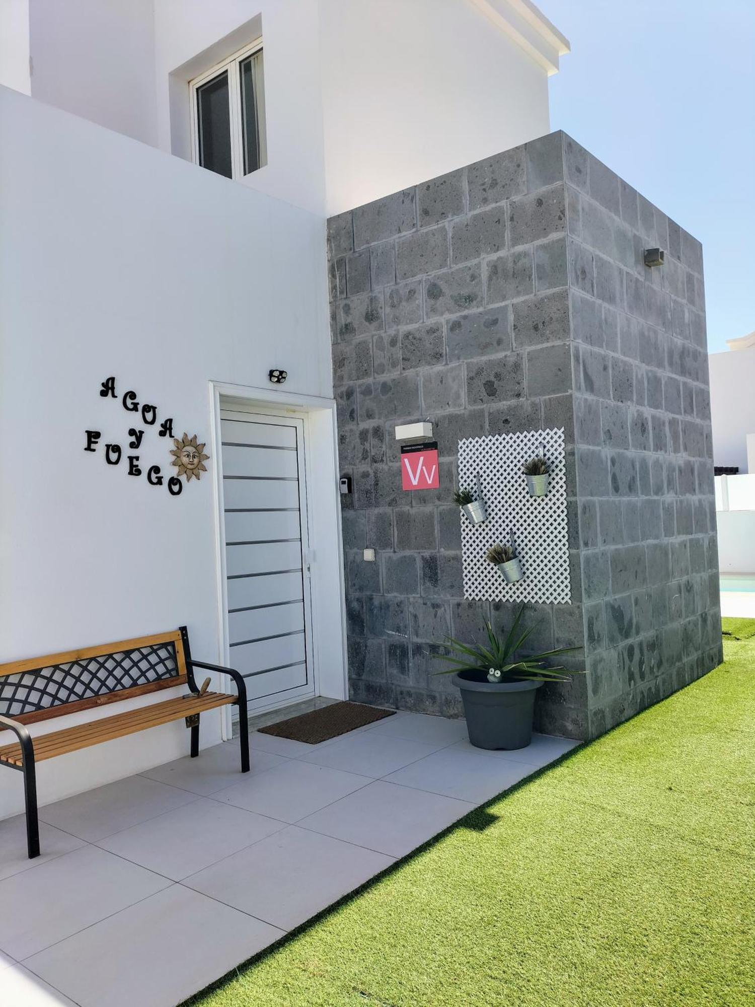 Lovely Villa Agua & Fuego,Heated Pool Playa Blanca  Exterior photo